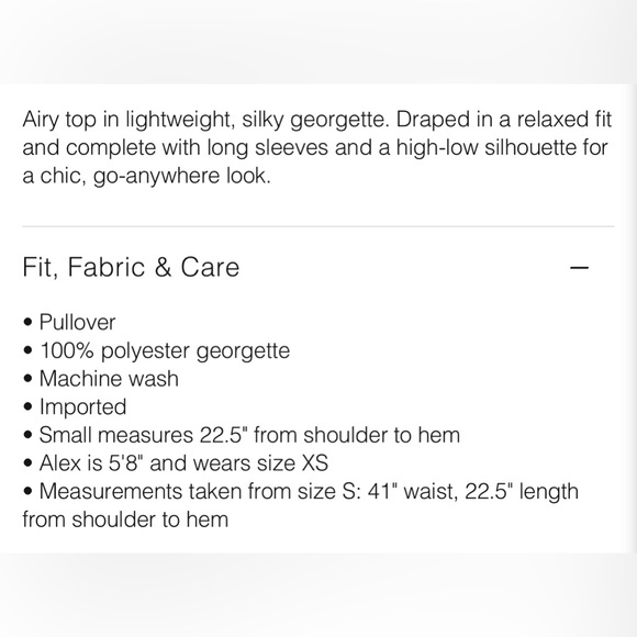 BCBG Jaklyn Draped Blouse in Alabaster - Size M - Picture 11 of 11